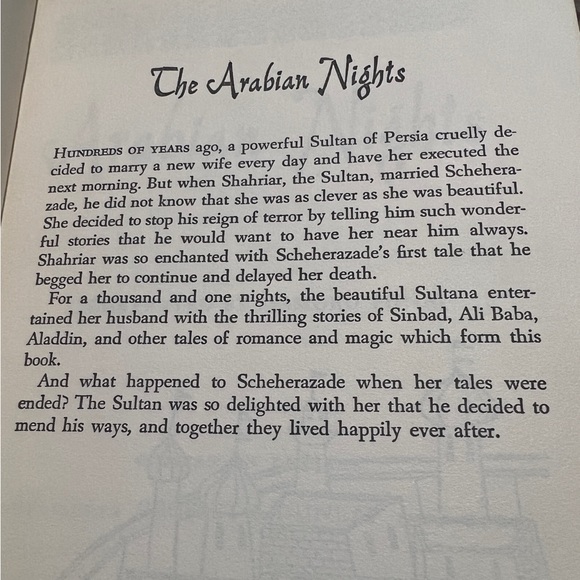Arabian Nights & Aesop's Fables 2 in 1 (Companion Library, 1963)Vintage Illustra - Picture 5 of 11